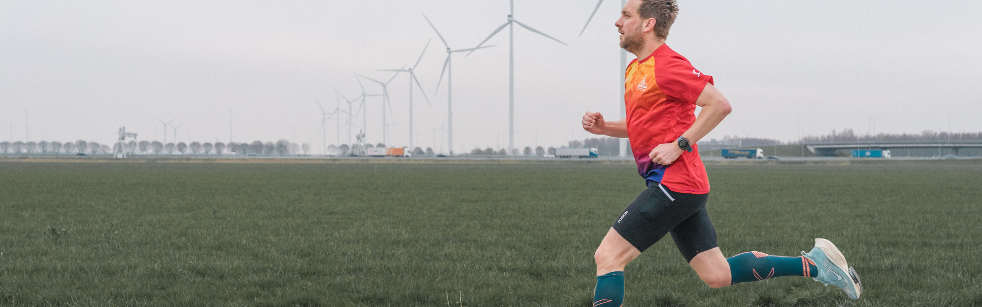 Andrew Taylor is onderweg naar zijn vierde marathon. Deze keer in London.