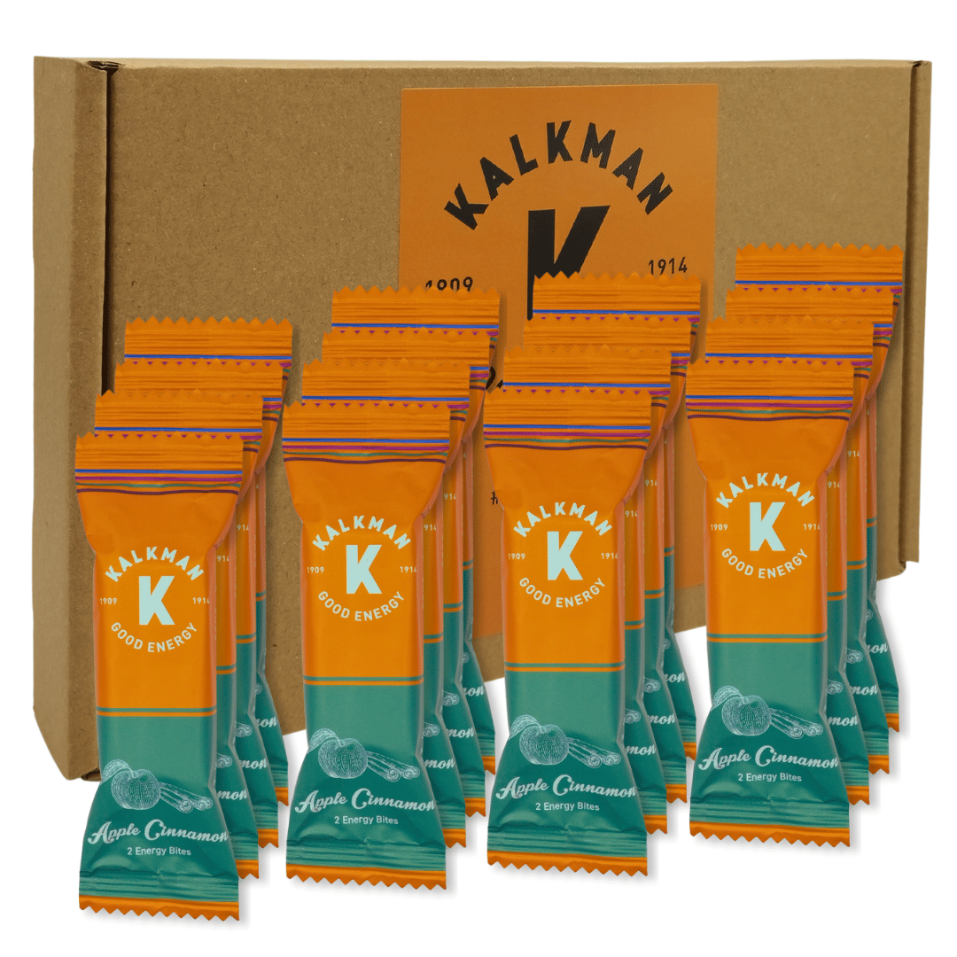 ENERGY BITES APPLE CINNAMON DUOPACK - 32 stuks, gratis geleverd door je brievenbus.