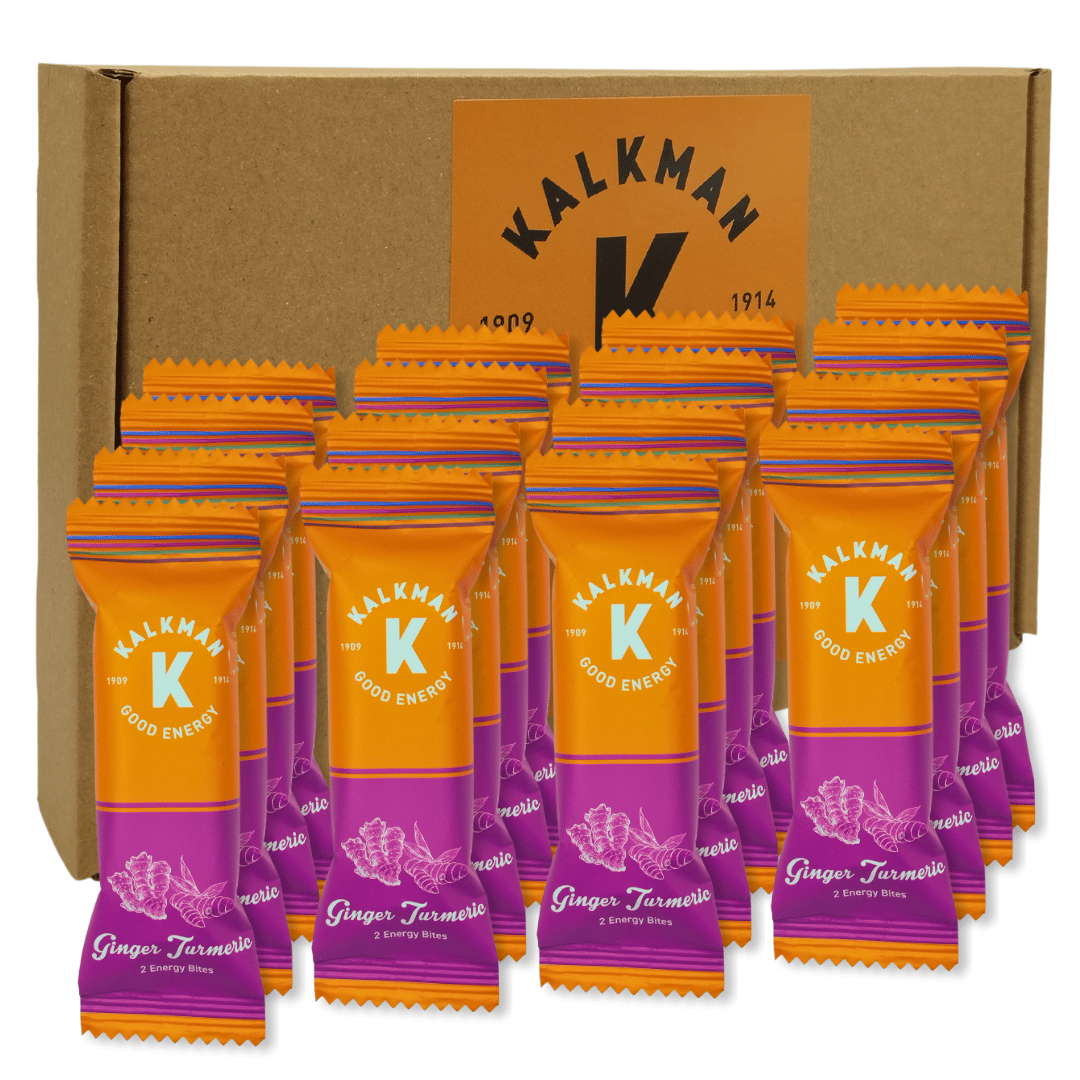 ENERGY BITES GINGER TURMERIC DUOPACK - 32 stuks, gratis geleverd door je brievenbus.