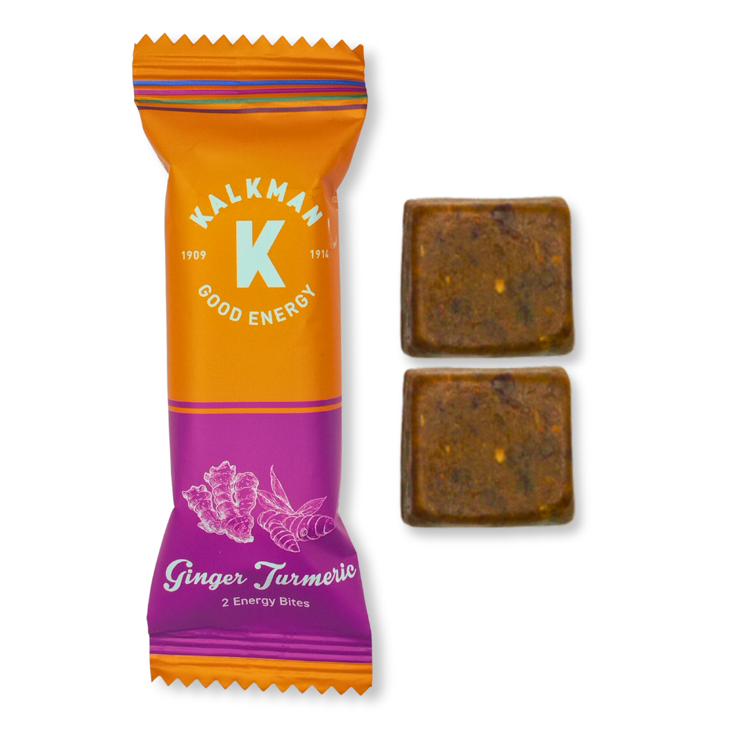 ENERGY BITES GINGER TURMERIC DUOPACK - 32 stuks, gratis geleverd door je brievenbus.