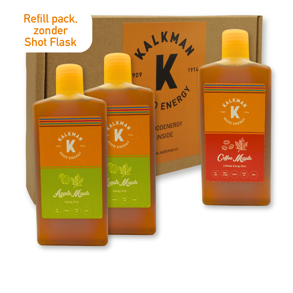 Kalkman Variety Pack Energy Shots - sportgel 2 smaken