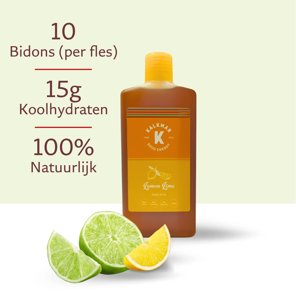 LEMON LIME - 20 BIDONS HYDRO DRINK