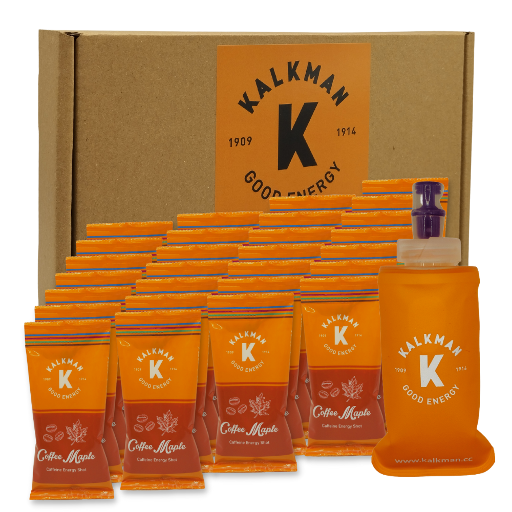 ENERGY CAFFEINE SHOTS COFFEE MAPLE - Box of 28, with free delivery