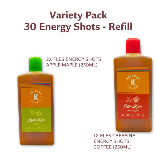 VARIETY PACK - 30 ENERGY SHOTS - REFILL