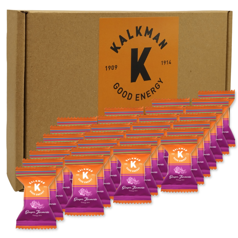 GINGER TURMERIC ENERGY BITES - Box of 28, delivered free (NL)
